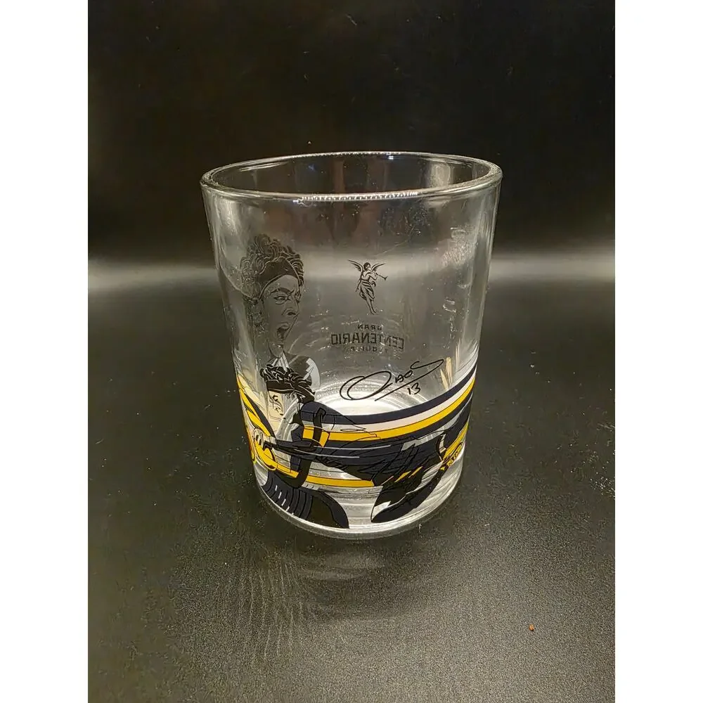 Gran Centenario Tequila Memo Ochoa Mexico National Team Soccer Glass 4